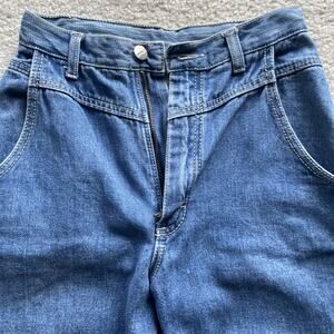 Gitano High Waisted Tapered Leg Blue Jeans Womens Size‎ 6 Short Preowned
